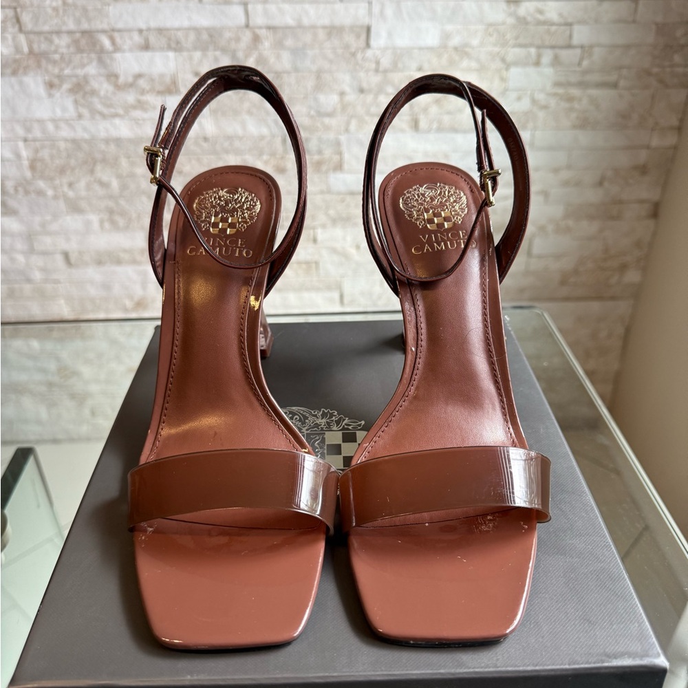 Vince Camuto Brown Heels